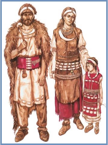 костюм эпохи неолита